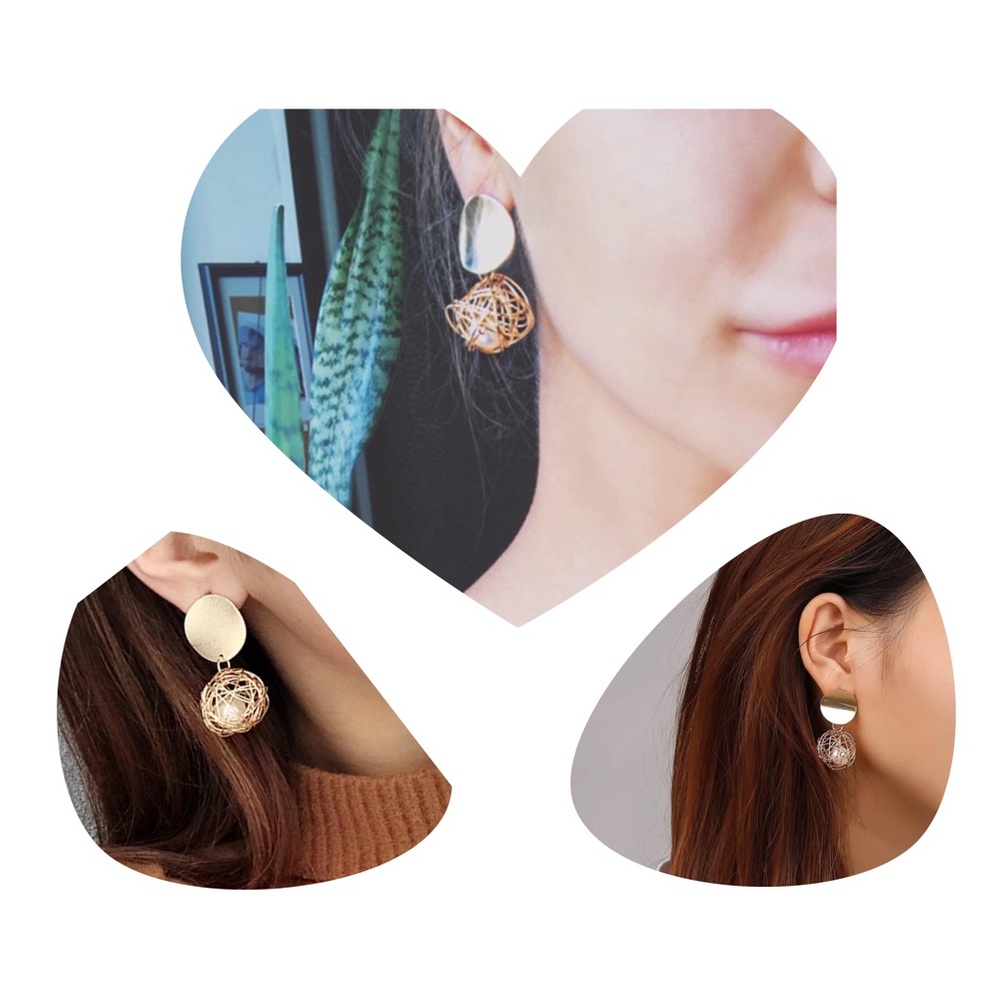 ❤️ NWT Modern Cool Earrings - Picture 3 of 4